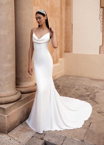 Pronovias Antiope wedding dress - Available at Rachel Ash Bridal boutique in Atherstone, Warwickshire