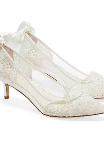 Bella Belle Shoes Greta wedding shoes. Available from Rachel Ash bridal boutique in Atherstone, Warwickshire.