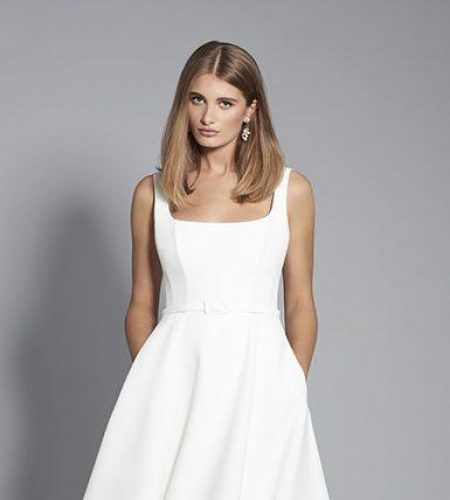 Caroline Castigliano Melody wedding dress. Available at Rachel Ash Bridal boutique in Atherstone, Warwickshire