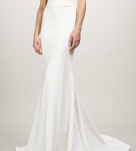 Theia Dakota Skirt, bridal separates, bridal two piece