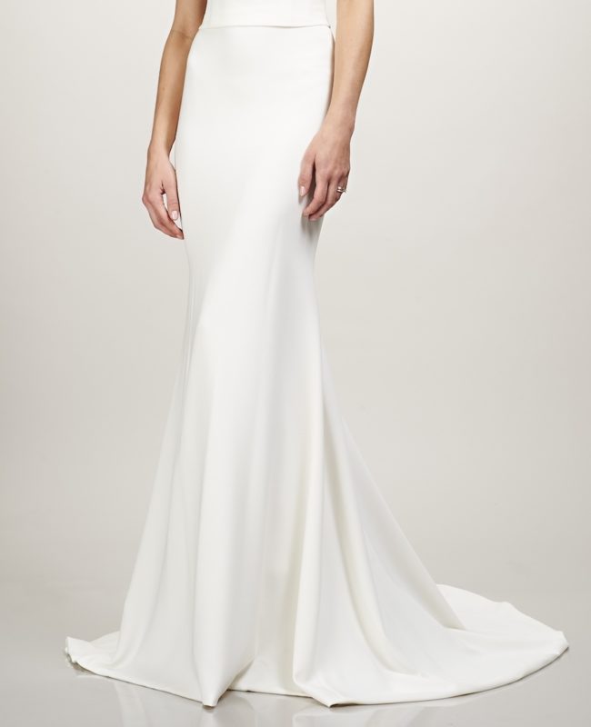 Theia Dakota Skirt, bridal separates, bridal two piece
