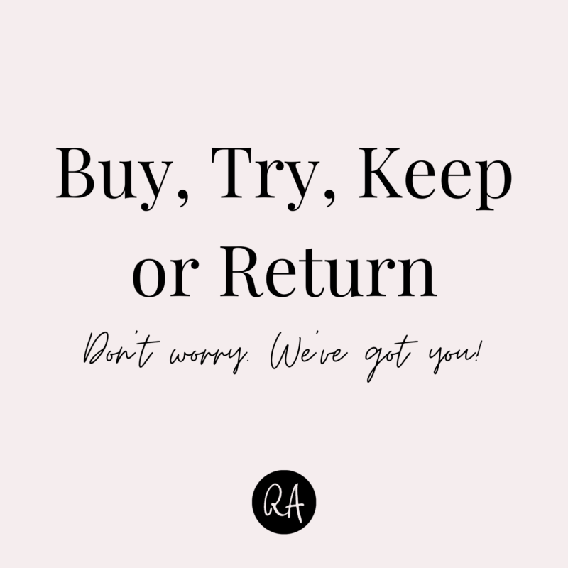 Buy Try Keep or Return Insta Post
